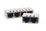 Gigabit (10/100/1000BASE-T) 1x2 and 1x4 Ganged